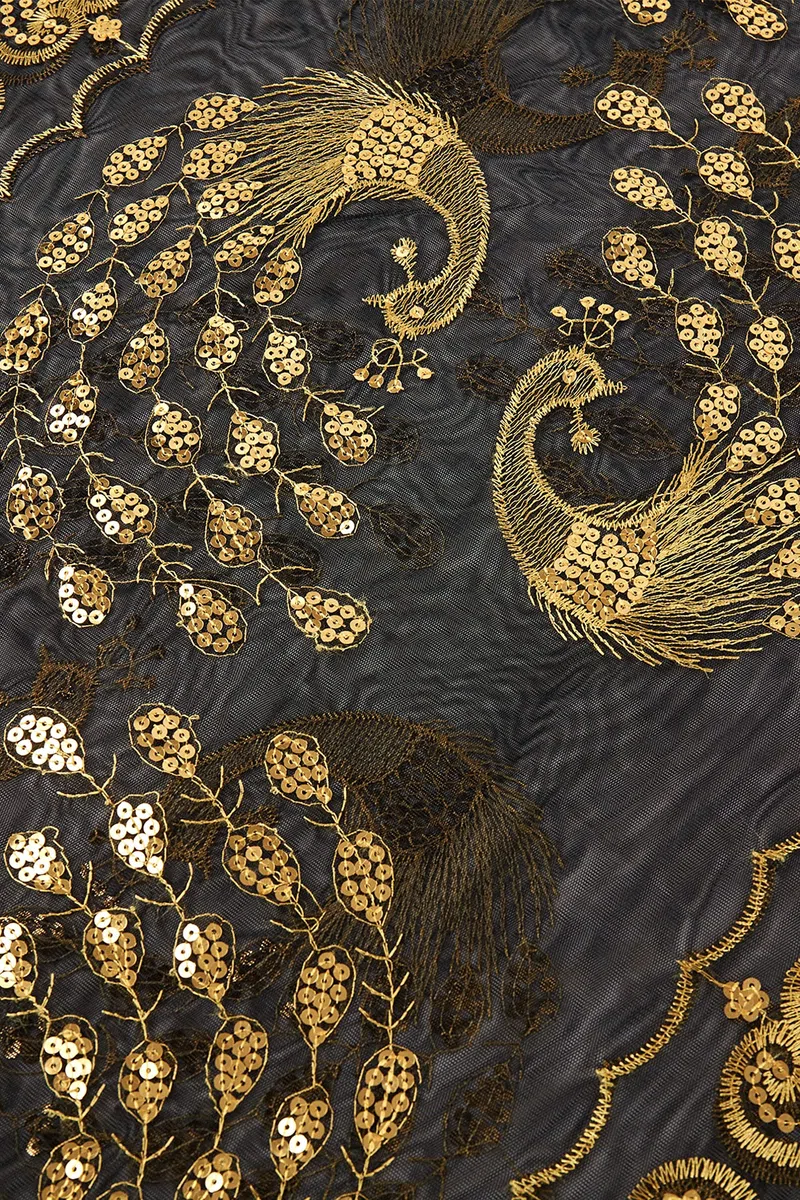 BABEYOND Scialle Con Paillettes Anni '20 Scialle di pashmina Donna