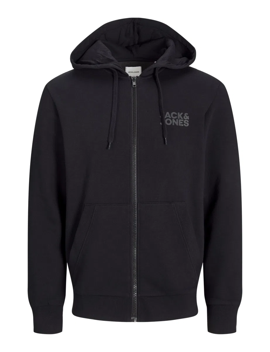 Jack & Jones Jjecorp Logo Sweat Zip Hood Jjecorp Logo Sweat Zip Hood Uomo (Pacco da 1)