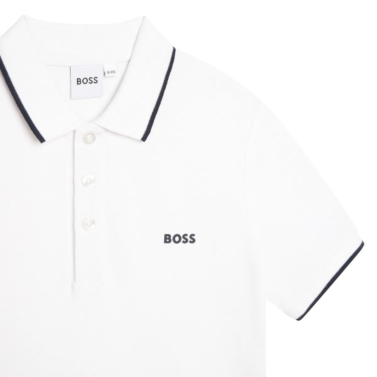BOSS - Polo Maniche Corte 100% Cotone