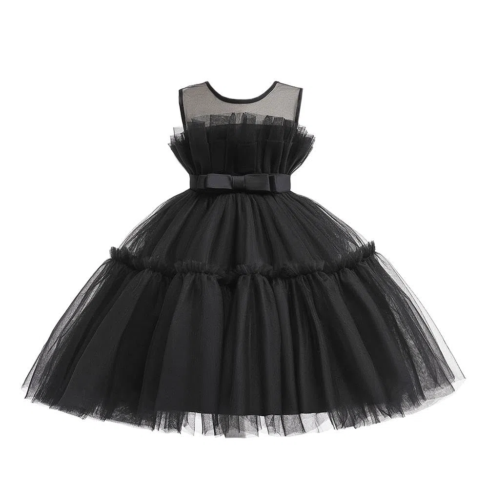 Lito Angels Vestito Damigella Abito da Festa Nozze Cerimonia Elegante per Bimba Bambina