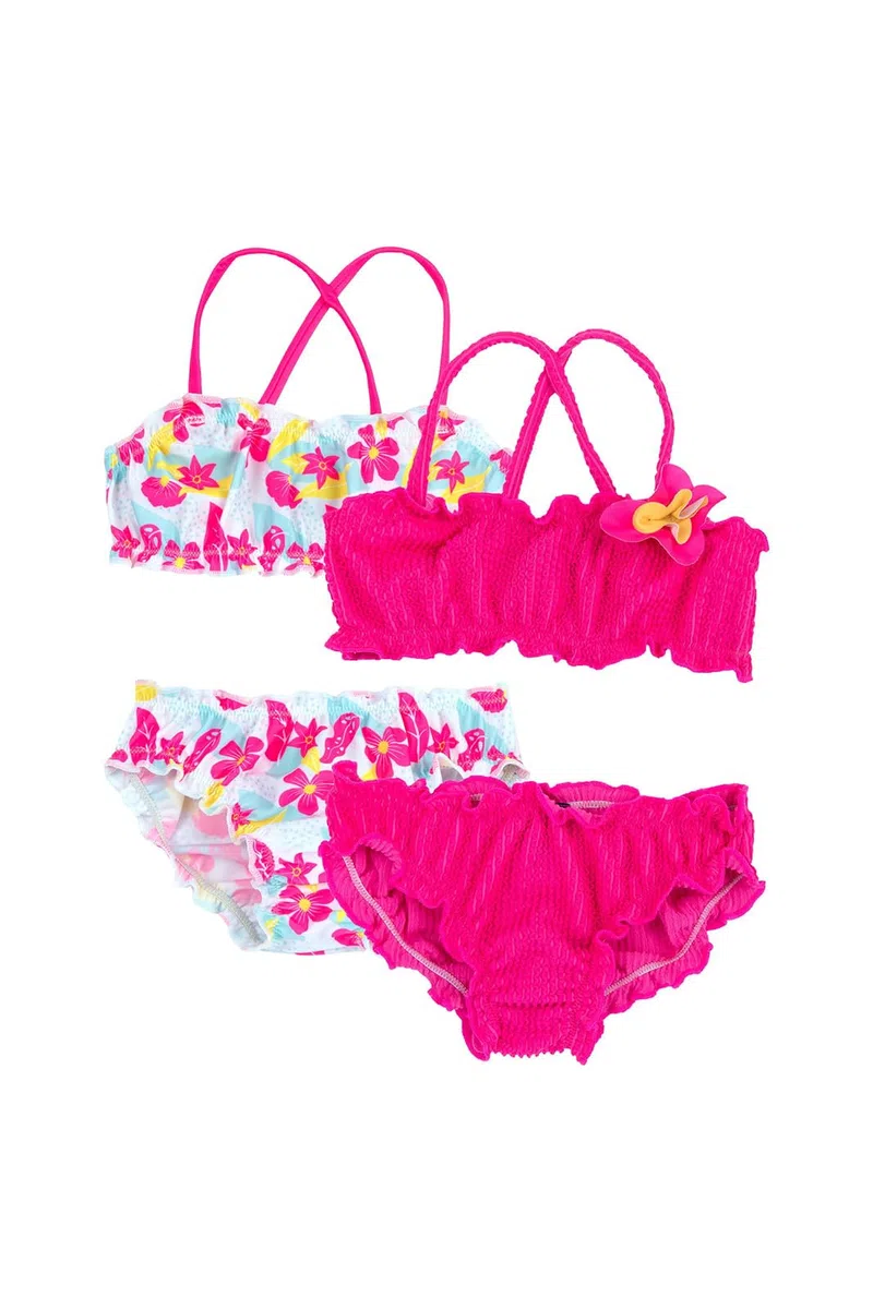 Chicco, Costume Neonata, Set di 2 Costumi a Tema Unicorno, Costume Intero e Bikini Due Pezzi, Comodi e Versatili, Ideali per Mare o Piscina, Abbigliamento Bambina, Designed in Italy