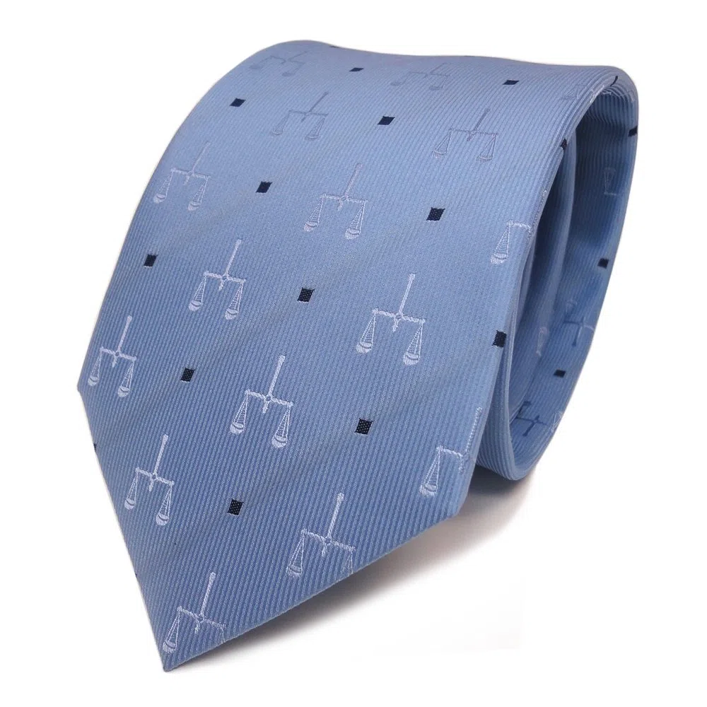 TigerTie Cravatta di design in seta a pois – Larghezza cravatta 8 cm
