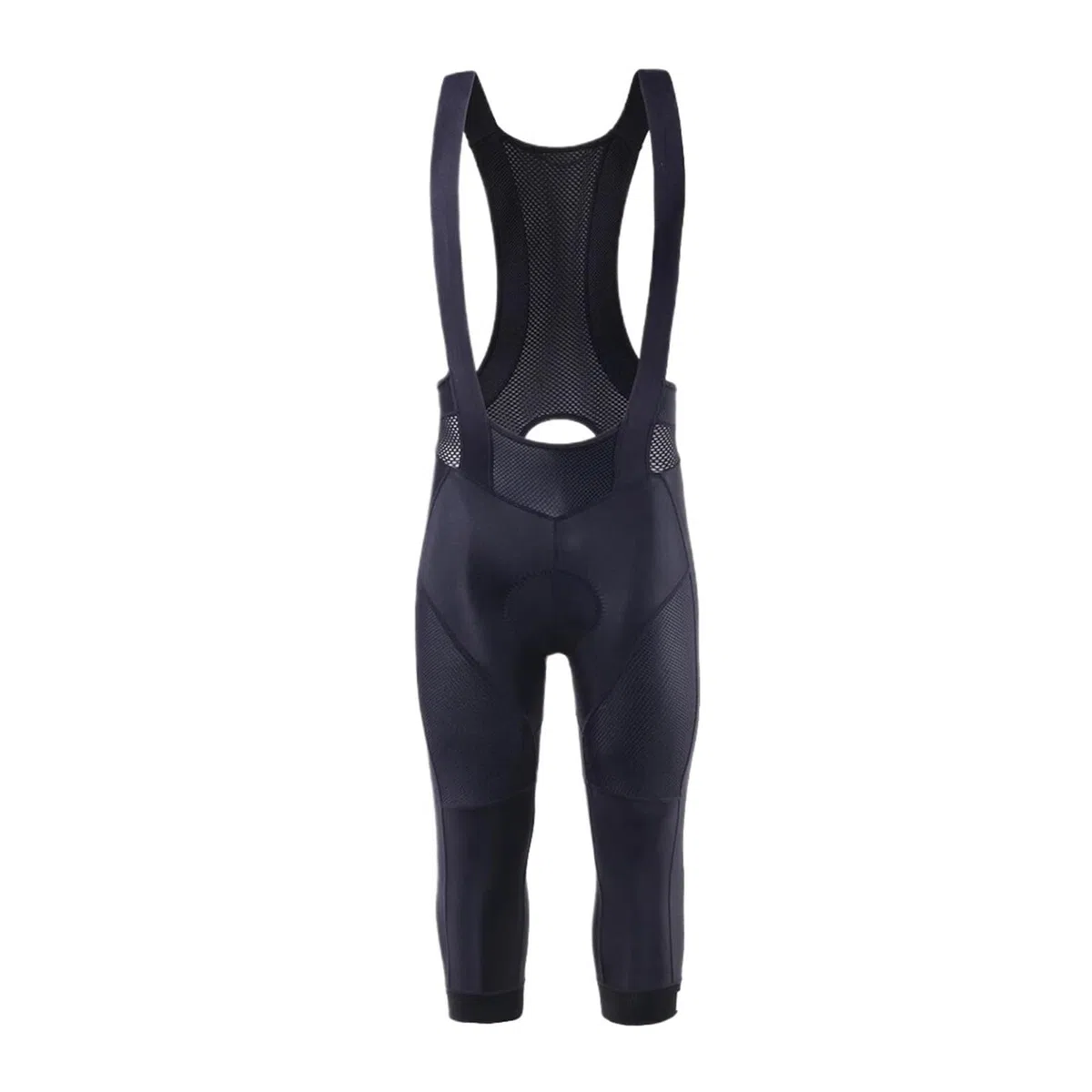 Salopette da Ciclismo in Pile Pantaloncini da Ciclismo in Pile Uomo, Pantaloni 3/4, Calzamaglia Bicicletta, Abbigliamento Bici Strada Professionale, Bretelle Equitazione, 6 Ore, Lunga Distanza