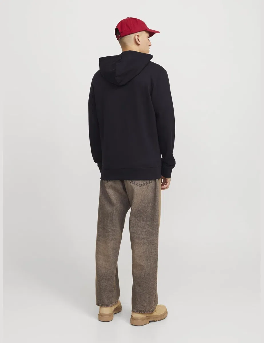 Jack & Jones Jjecorp Logo Sweat Zip Hood Jjecorp Logo Sweat Zip Hood Uomo (Pacco da 1)