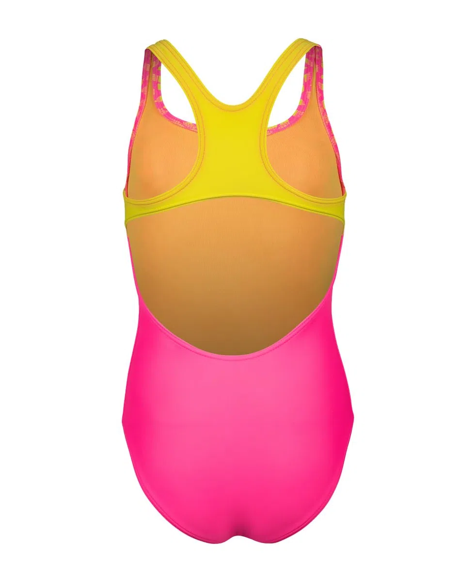 ARENA Girl's Kikko V Swimsuit Swim PRO Back Costume Intero Bambine e Ragazze (Pacco da 1)
