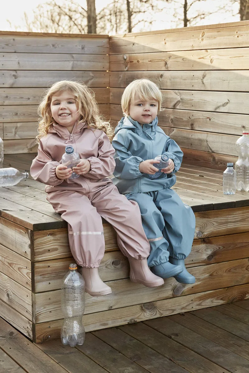 CeLaVi Rainwear Ser - Recycle Pu Giacca da pioggia Unisex - Bambini e ragazzi (Pacco da 1)