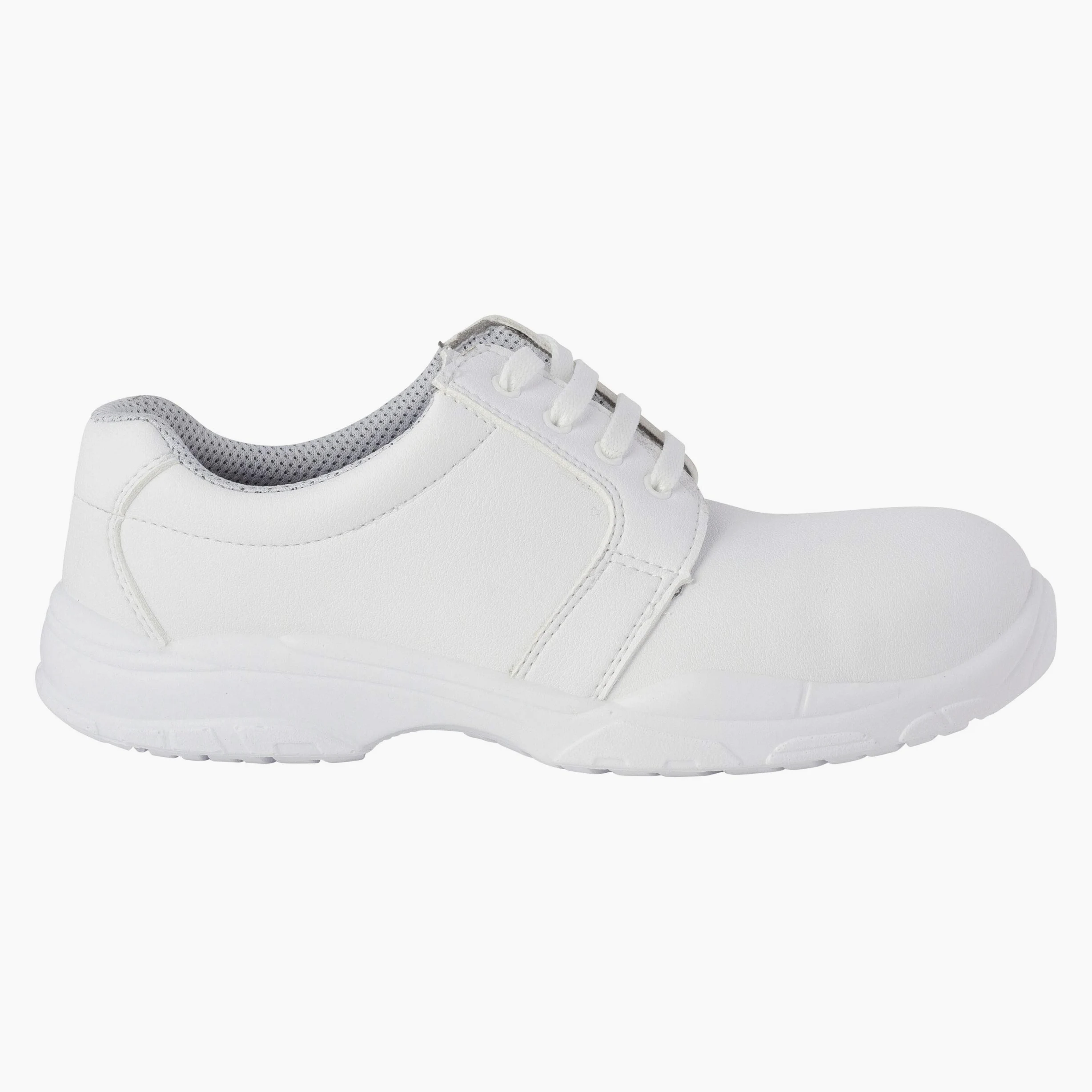 REPOSA Work - Scarpe da Lavoro Uomo e Donna con Puntale di Sicurezza in Composito, Scarpe Sanitarie Donna Uomo Chiuse con Lacci, Scarpe Sanitarie e Cucina Comode, Antiscivolo, Antishock e Antistatiche