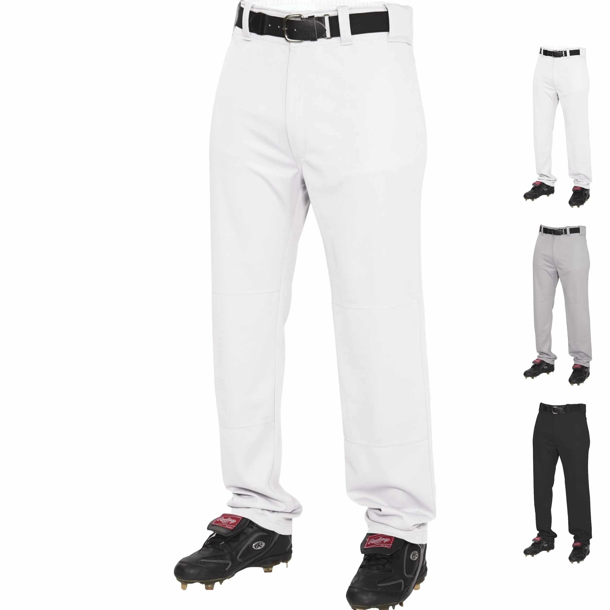 Rawlings | Pantaloni da Baseball Semi-Rilassati per Gioco/Pratica | Adulto | Lunghezza Intera