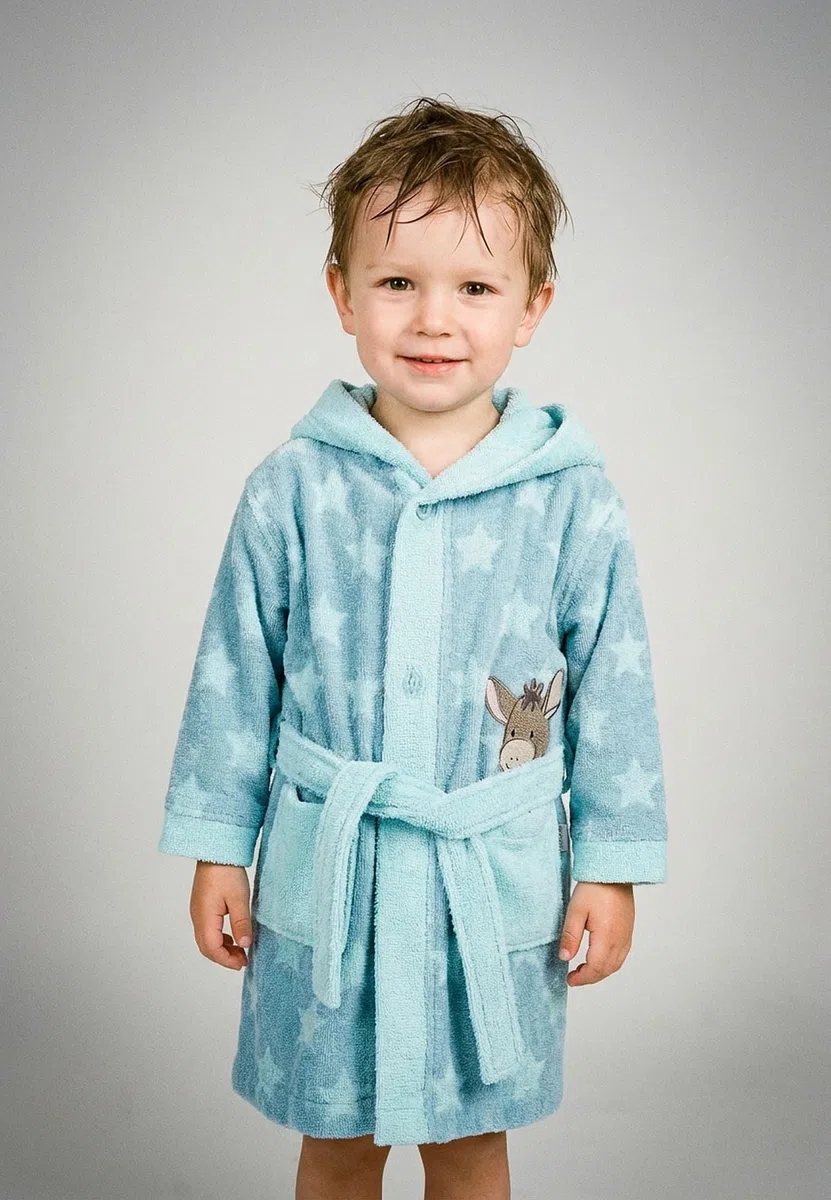 Sterntaler Bademantel Emmi Accappatoio Unisex - Bimbi 0-24 (Pacco da 1)