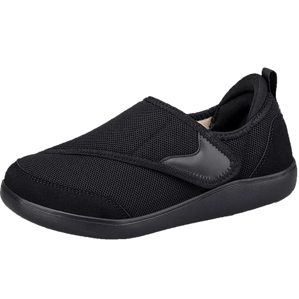 Extra Larghe Scarpe per Diabetici Donna Uomo Leggero Traspirante Antiscivolo Comfort Pantofole Scarpe da Passeggio Ortopediche Anziani