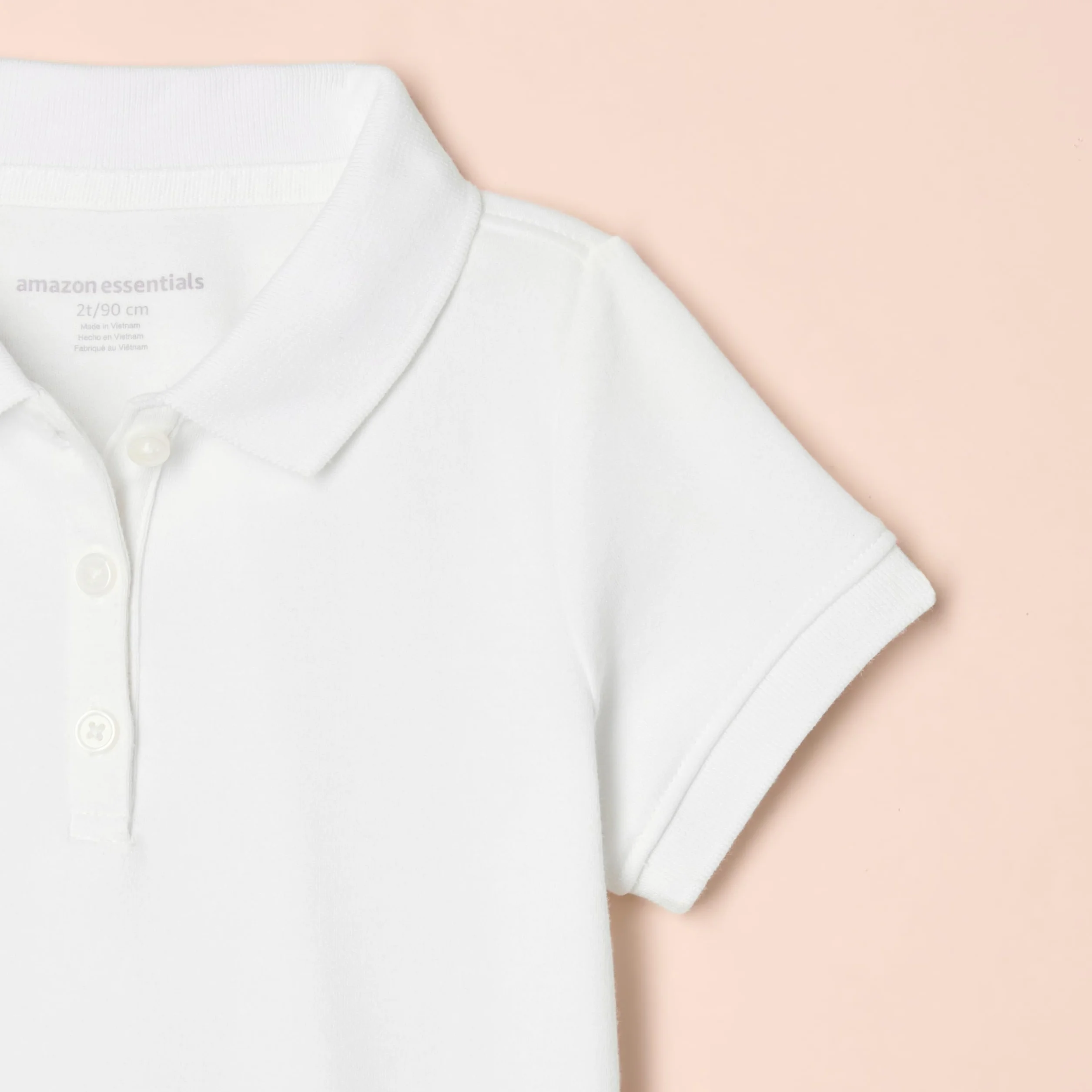 Amazon Essentials Bambine e Ragazze Polo A Maniche Corte da Uniforme in Interlock