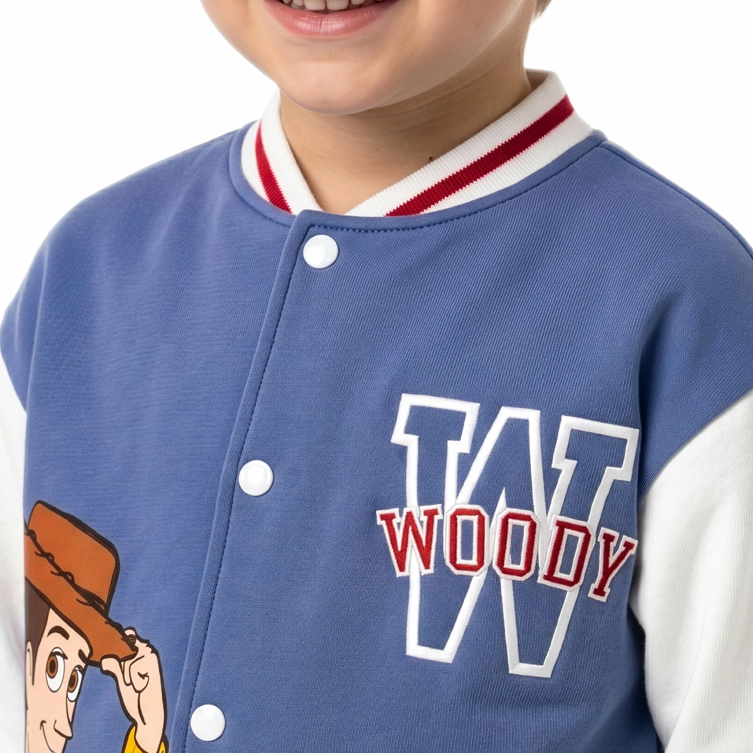 Disney Toy Story Bomber Jacket, Woody Giubbotto Ragazzo, Giacca Ragazzo in Cotone