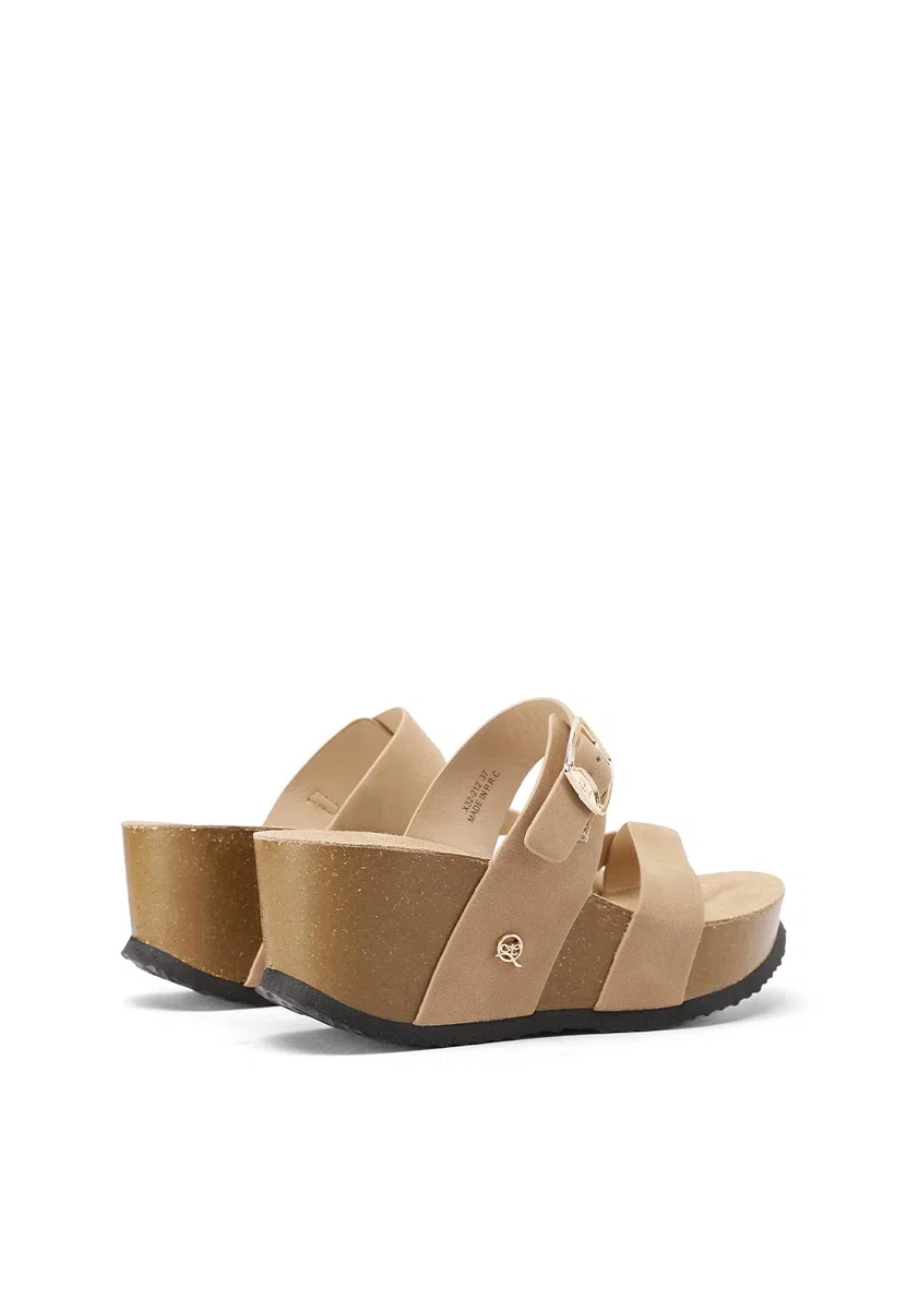 QUEEN HELENA Infradito con Zeppa Platform Casual Donna X32-212