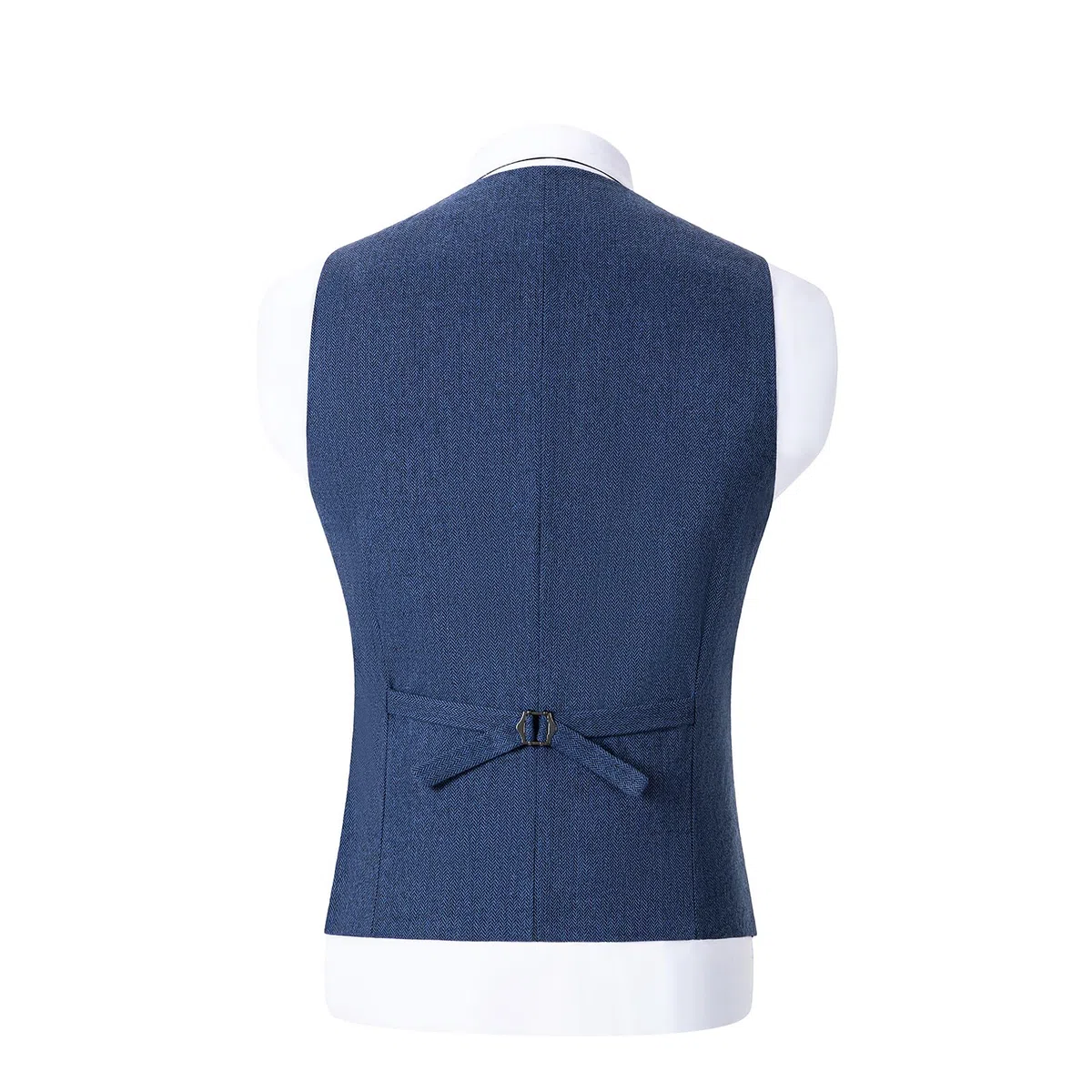 Solovedress Gilet da uomo, vintage, classico, in lana, formale, vestibilità regolare, per matrimoni