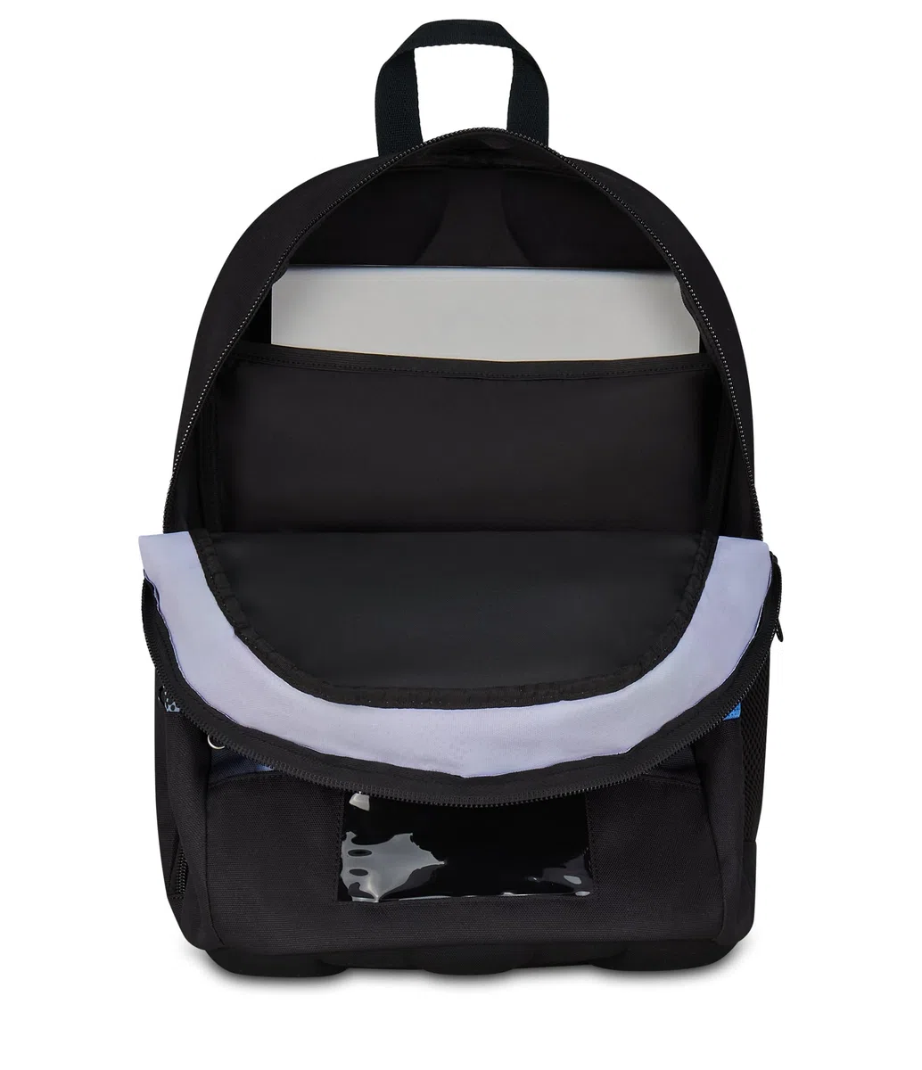 Seven Zaino Scuola Dual Write Down, Blu, Doppio Scomparto Da 31 Litri Di Capacità, Con Tasca Per PC, Tasca Per Borraccia e Tasca Con Organizer, Scuole Medie e Superiori, Per Ragazzo