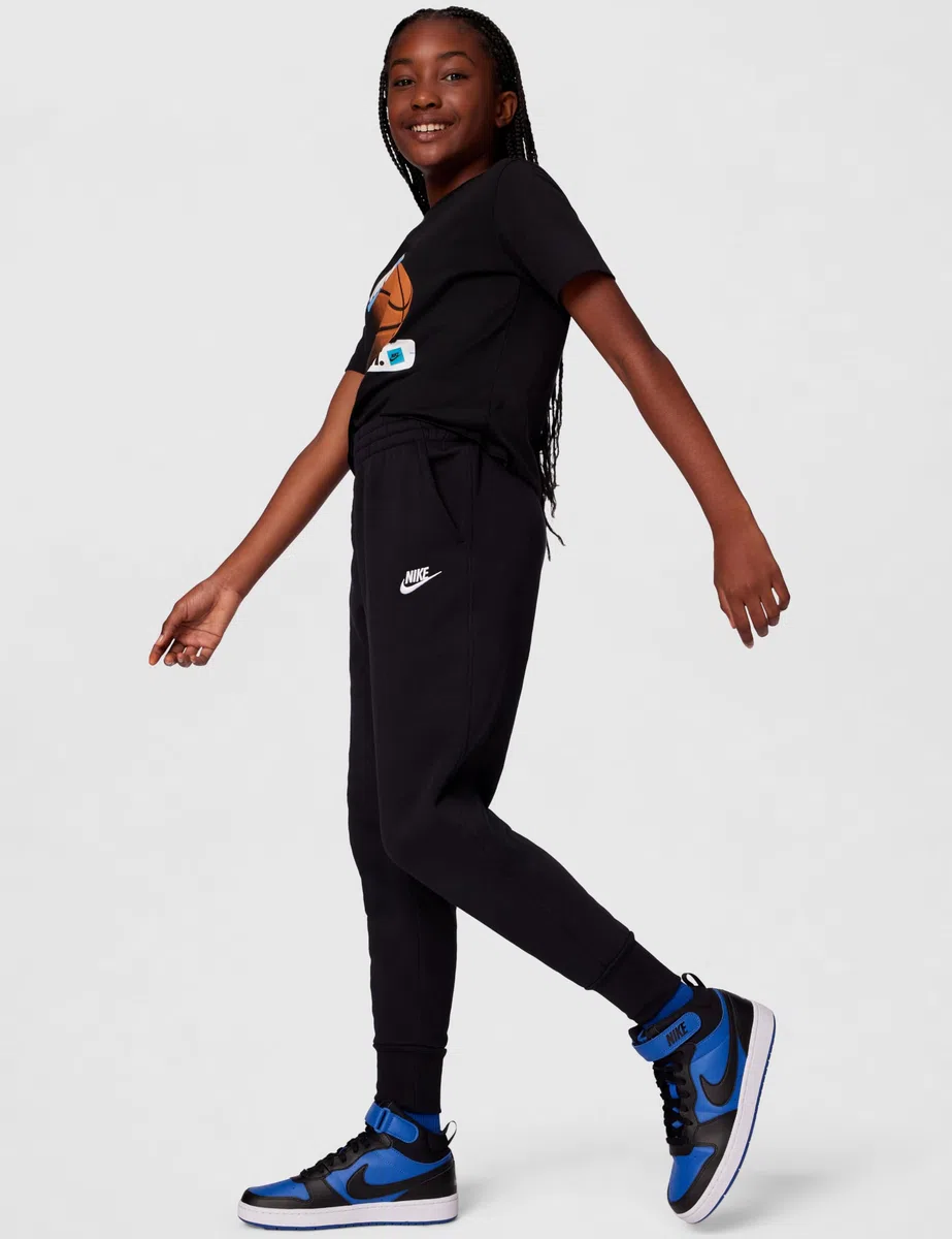 Nike - G NSW Club FLC HR FTD Pnt Lbr, Pantaloni Sportivi Bambine e Ragazze
