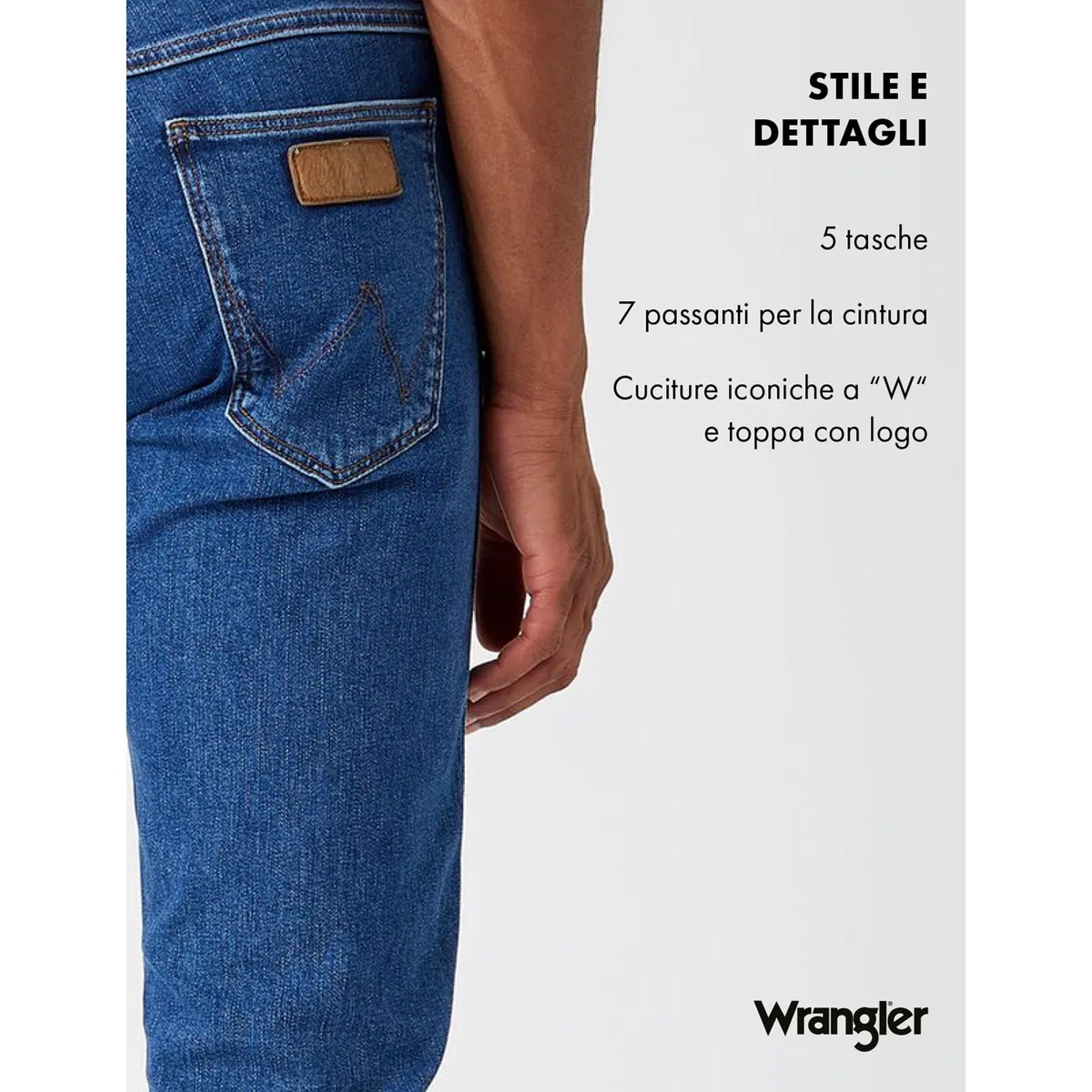 Wrangler - W15q, Jeans Uomo