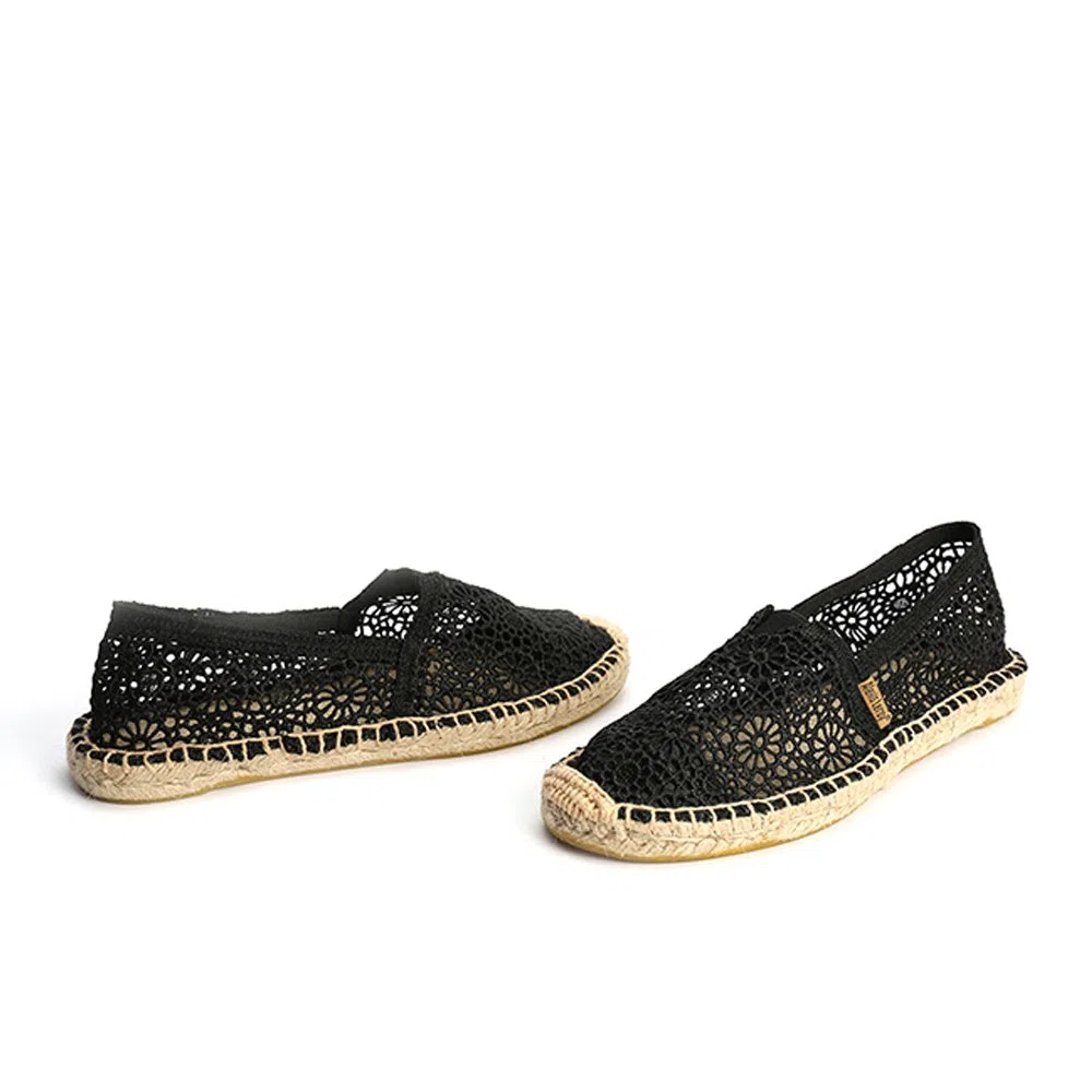 Alexis Leroy Origine Canvas Flat Espadrillas Donna
