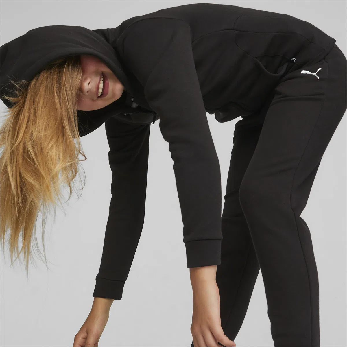 PUMA Tuta con Cappuccio da Ragazza