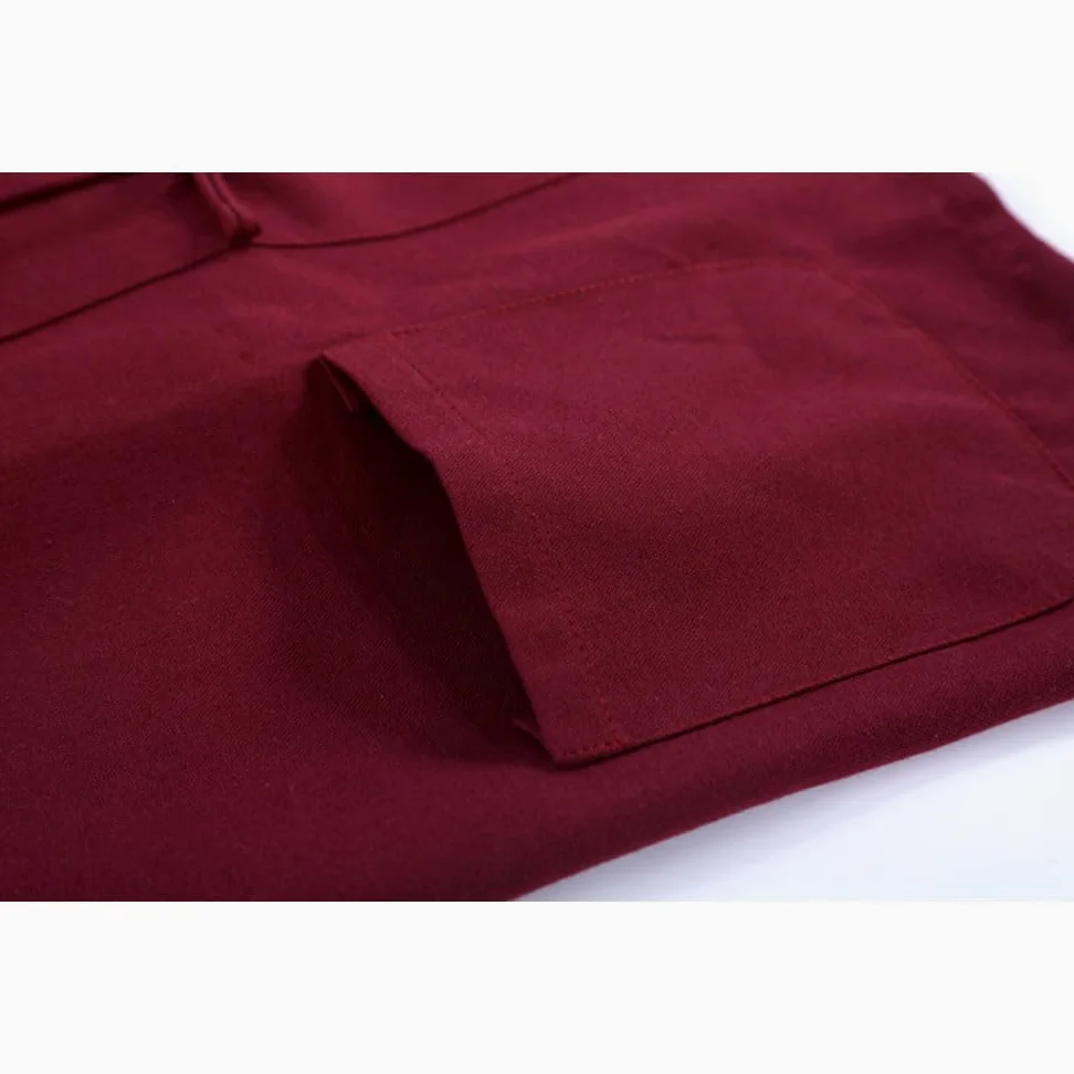 G-like Camicia da uomo cinese - Arti marziali tradizionali Kung Fu Tai Chi Wushu Classico Tangzhuang Stile Manica Lunga Giacca Allenamento Uniforme Primavera Autunno Tempo Libero Abbigliamento