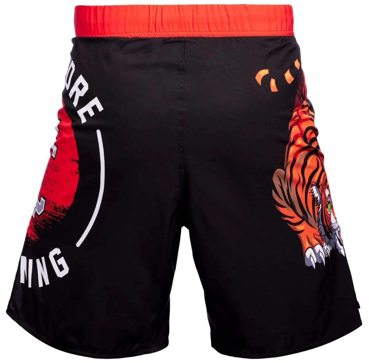 Hardcore Training Japan Tiger Fight Shorts Uomo Pantaloncini da Combattimento Arti Marziali MMA BJJ Boxe Muay Thai Grappling Fitness No Gi