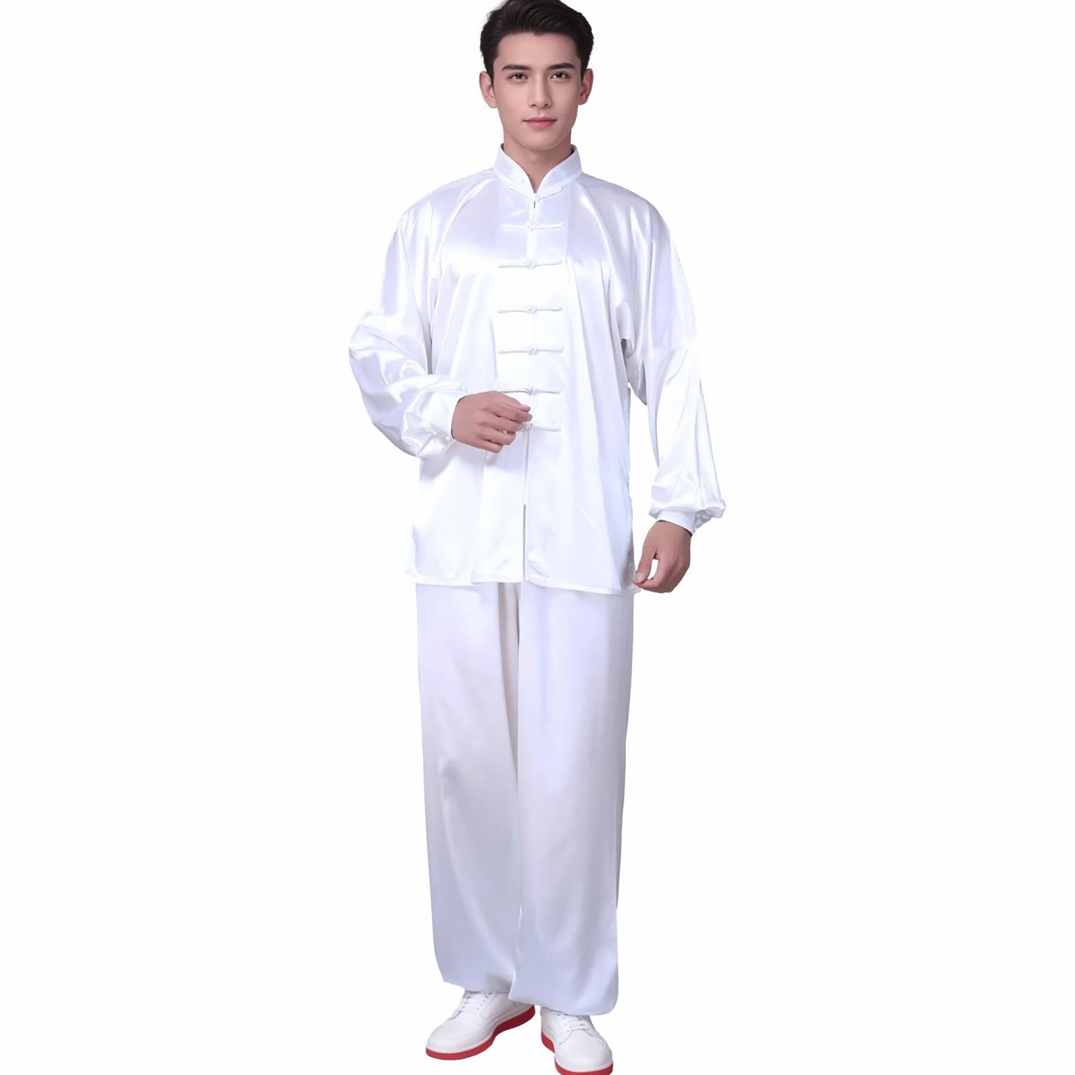 Andux Cinese Tradizionale Tai Chi Uniformi Kung Fu Abbigliamento Unisex SS-TJF01