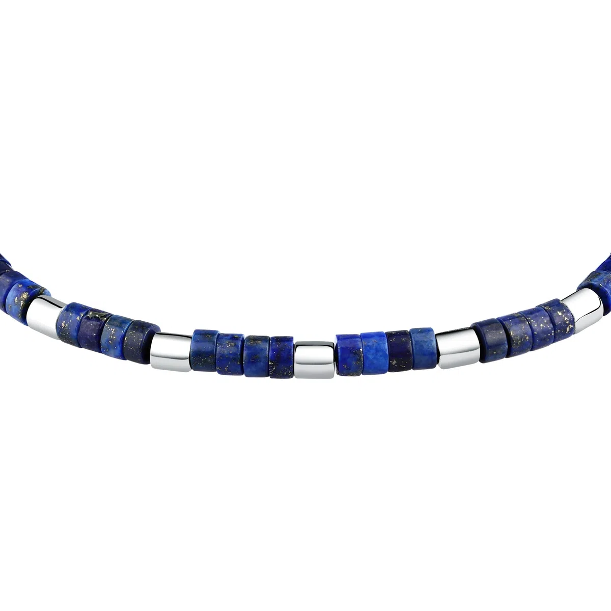 Morellato Bracciale Uomo in Acciaio, Lapislazzuli, Collezione Pietre - S1736
