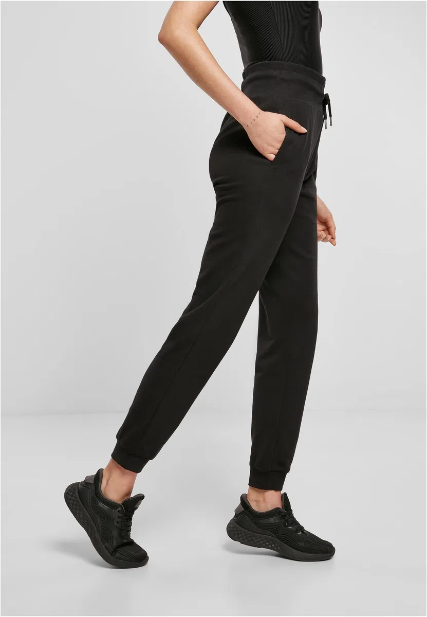 Urban Classics Damen Ladies High Waist Color Melange Sweat Pants