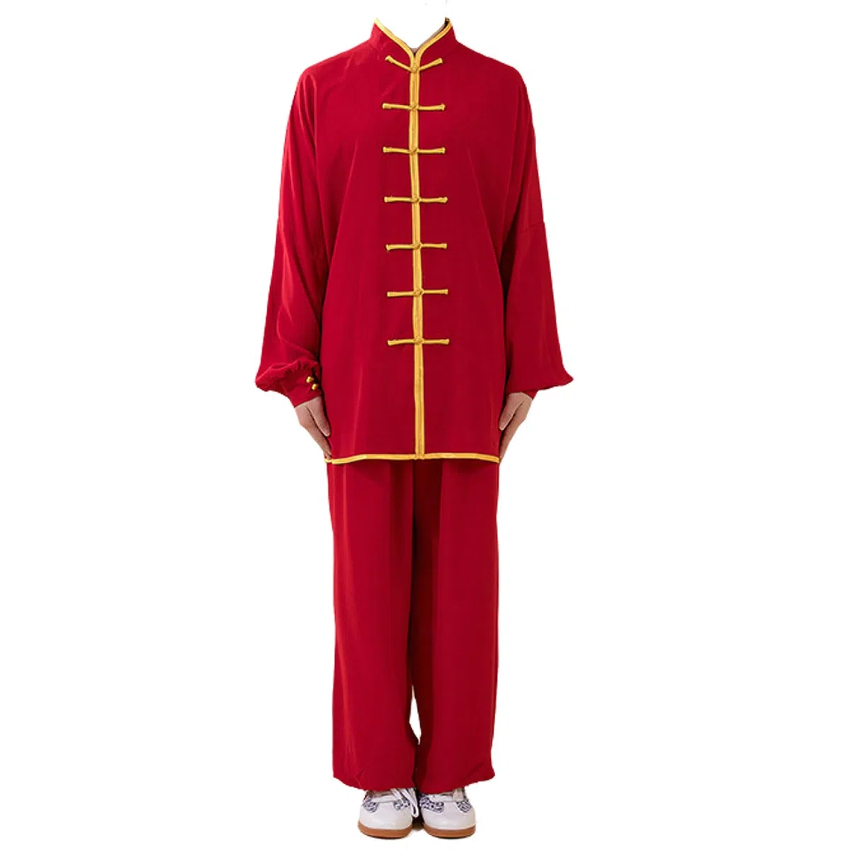 Tuta da Donna per Arti Marziali,Abbigliamento per Meditazione e Qigong,Uniformi Tradizionali Cinesi per Tai Chi e Wing Chun,Largo E Comodo,per Gli Esercizi Mattutini Quotidiani