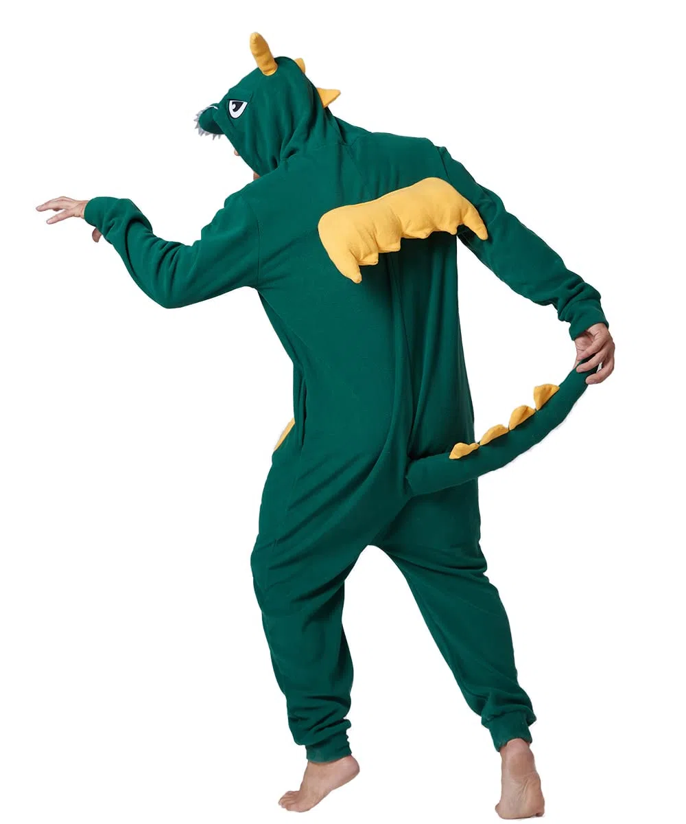 Laahoem Animale Drago Pigiama Unisex Adulto con Cappuccio Uomini Donne Jumpsuit Costume Cosplay Abbigliamento da Notte