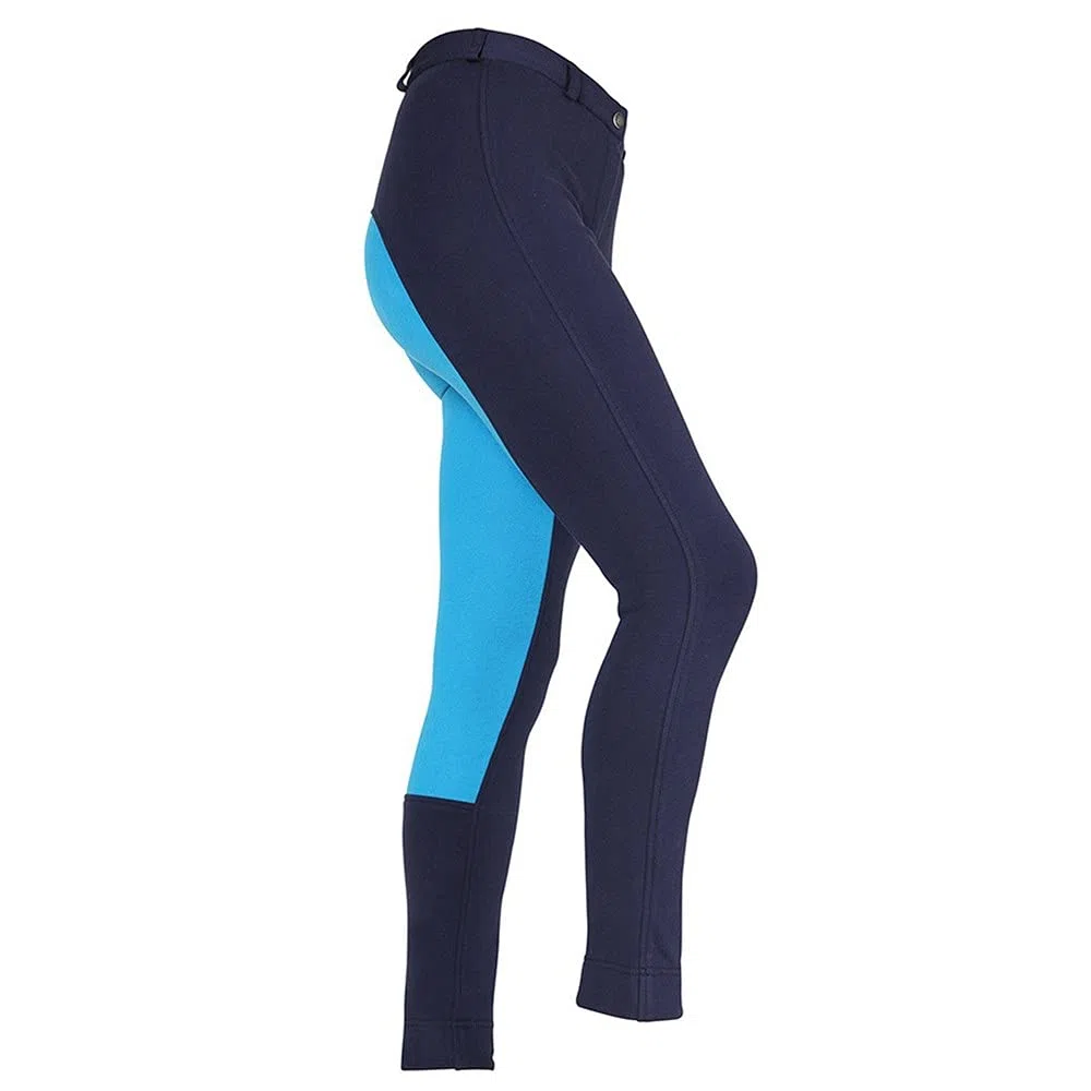 Shires, pantaloni da donna alla cavallerizza bicolore.