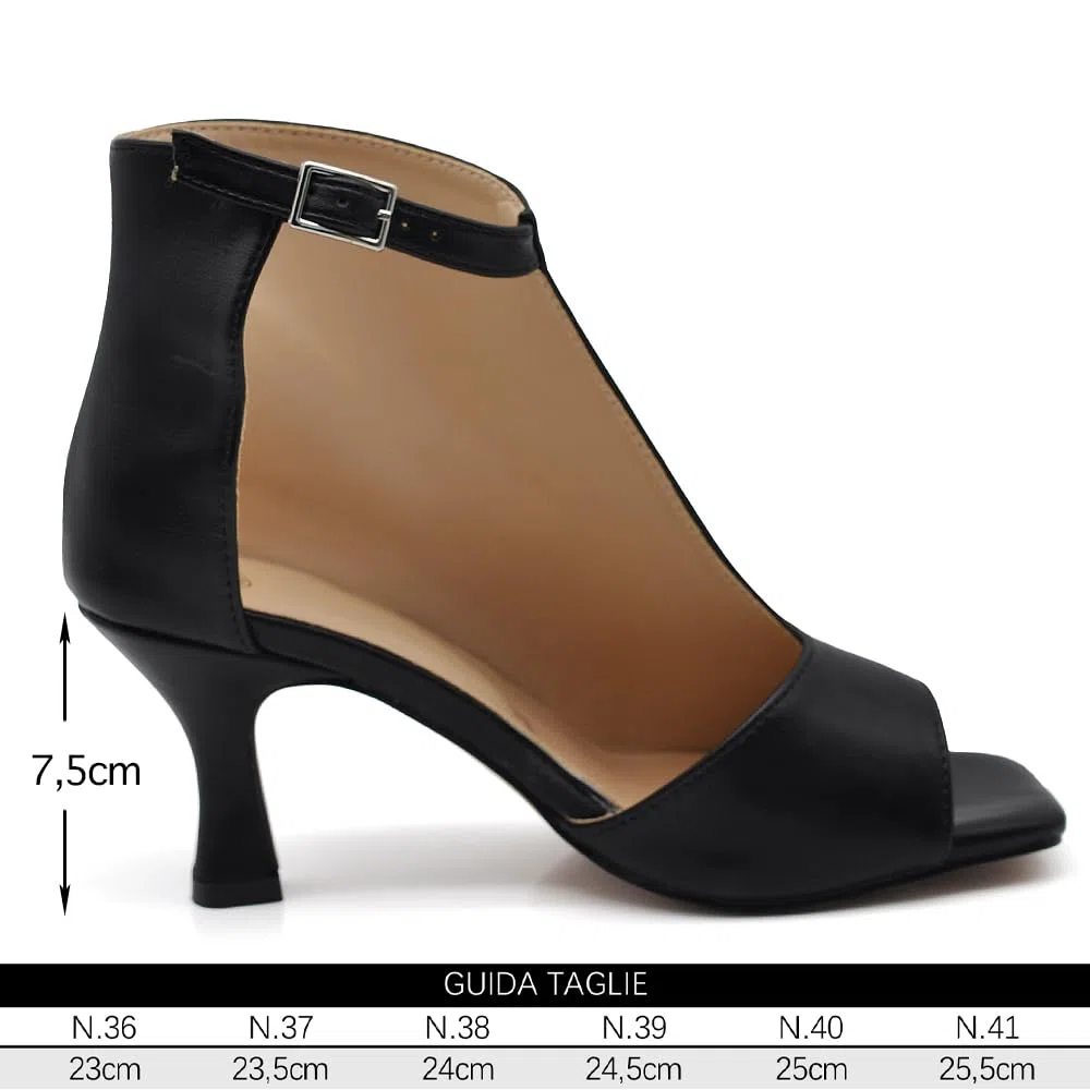 Stivaletti Scarpe da Donna Sandali A Tronchetti Spuntati da Sera Cerimonia Matrimonio Tacco A Spillo S1723