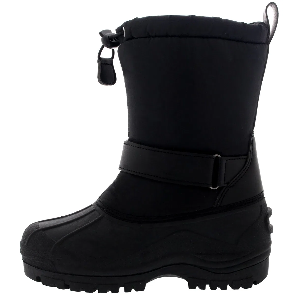 Unisex Bambini Coulisse Chiusura Nylon Neve Pioggia Pelliccia Stivali