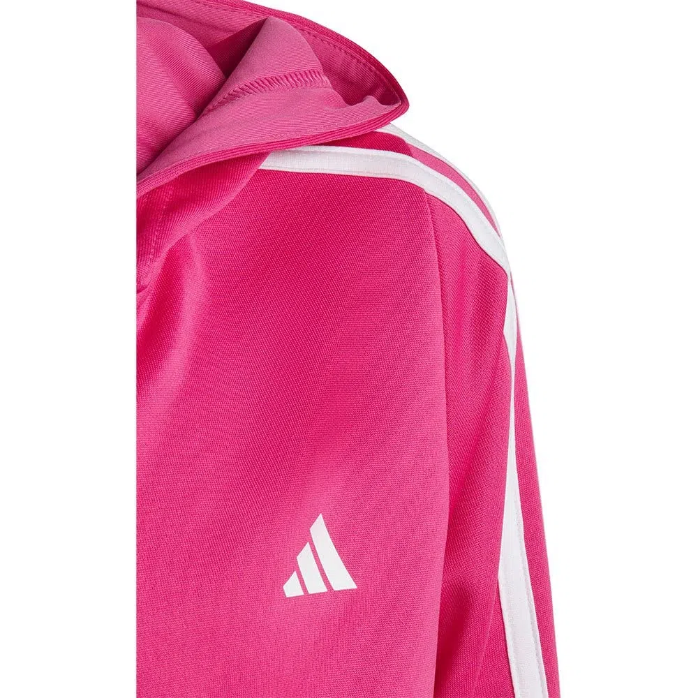 adidas Train Essentials Aeroready Regular-Fit 3-Stripes Hooded Training Track Jacket Felpa Bambine e Ragazze