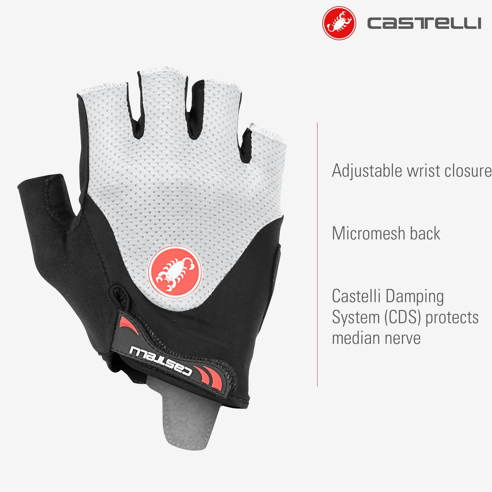 Castelli Arenberg Gel 2 - Guanti da Ciclismo Unisex Adulto