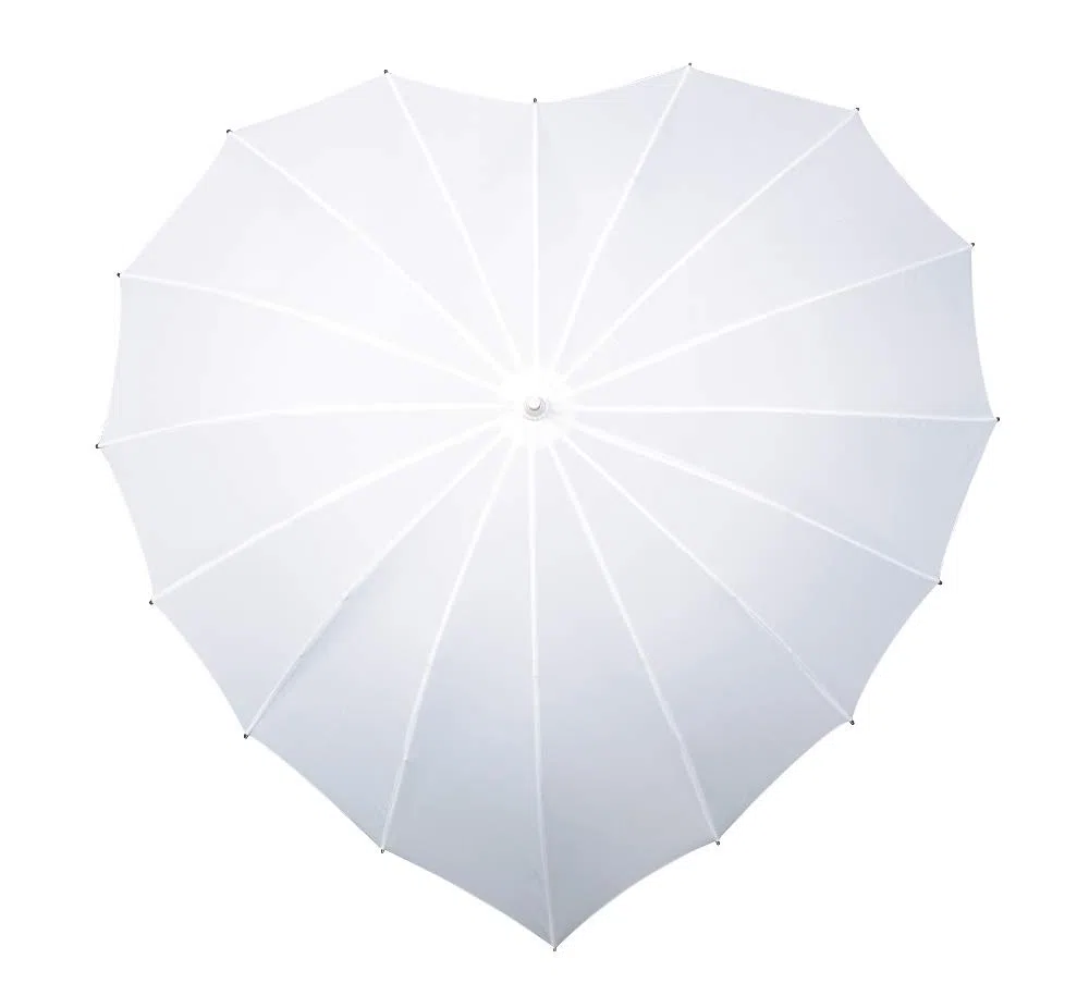 VON LILIENFELD® Ombrello Donna Classico Lungo Matrimonio Parasole Cuore