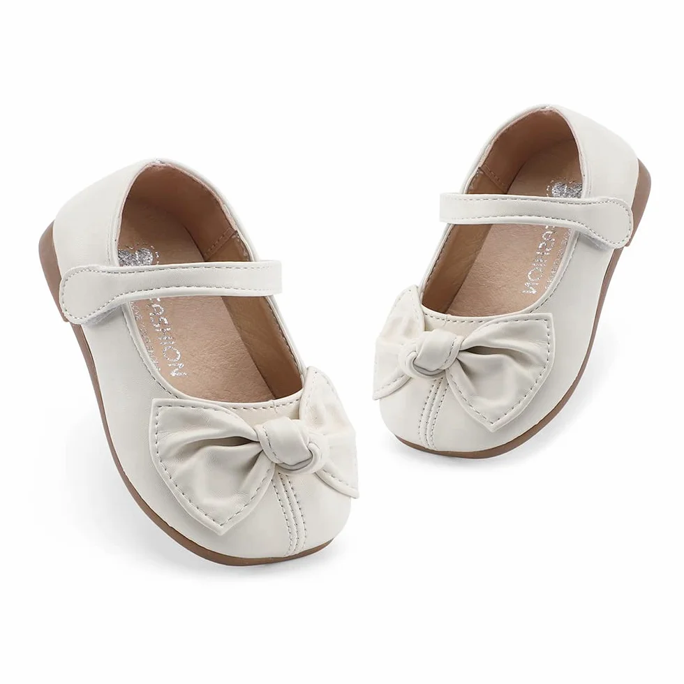 MASOCIO Ballerine Bambina Mary Jane Scarpa Eleganti Scarpe Primi Passi Bimba Scarpe da Festa Sera Scuola Antiscivolo 21-33 EU
