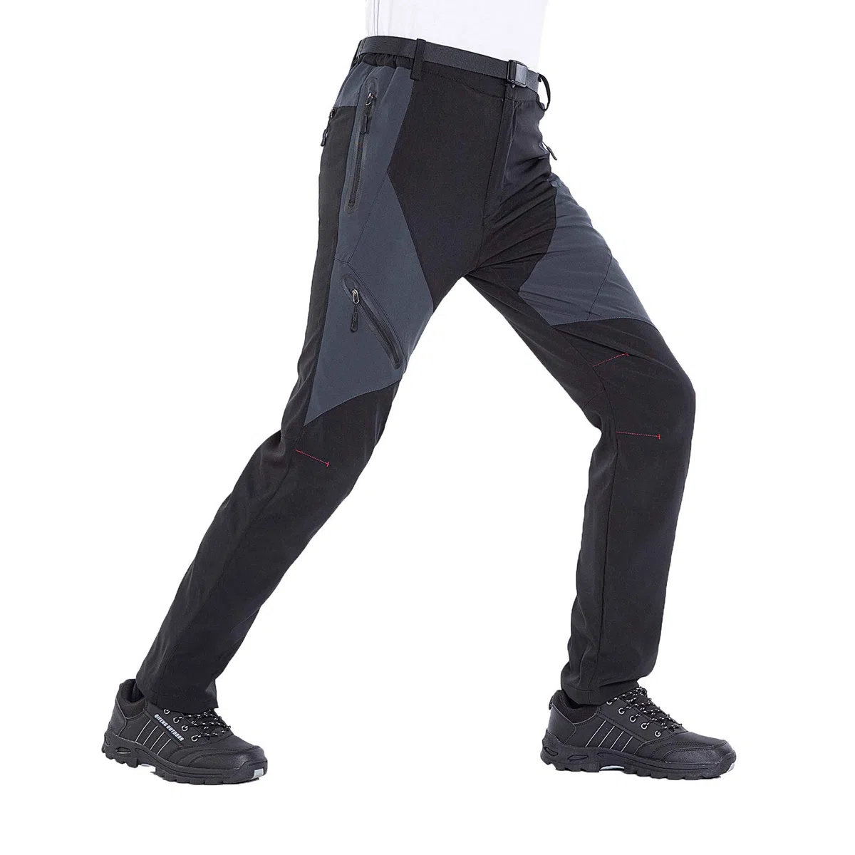 Pantaloni da Trekking per Uomo all'aperto Pantaloni da Trekking Traspiranti Antivento Leggeri per la Primavera Estate Autunno