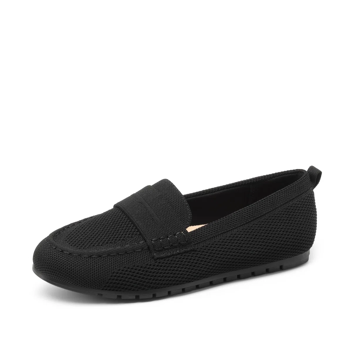DREAM PAIRS Scarpe Mocassini da Donna in Maglia Penny - Slip-On Casual, Comodi, Ideali per Lavoro e Passeggio