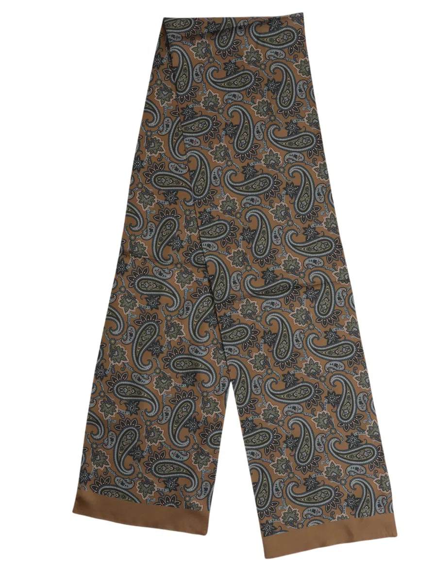 Sciarpa da Uomo 100% Seta Doppio Strato 170cm lunga elegante de classica per business festivo