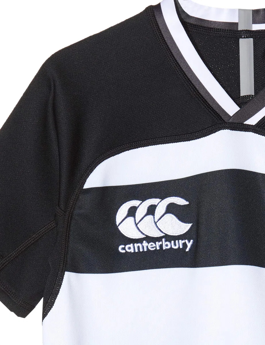Canterbury Ragazzi Junior Maglia da Rugby Vapodri Evader Hooped
