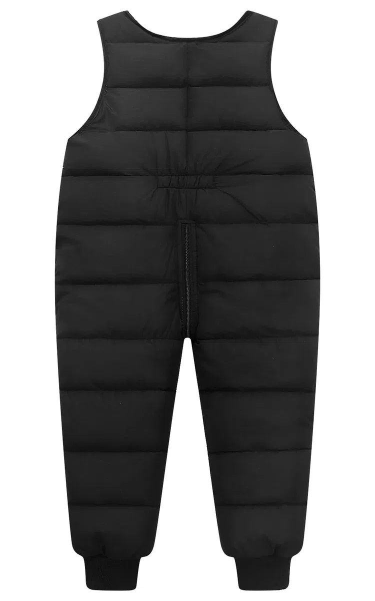 SEAUR Pantaloni da sci per bambini, leggeri, invernali, spessi, caldi, da neve, antivento, per attività all'aria aperta, colore nero, 1-2 anni, 002 nero., 12-24 mesi