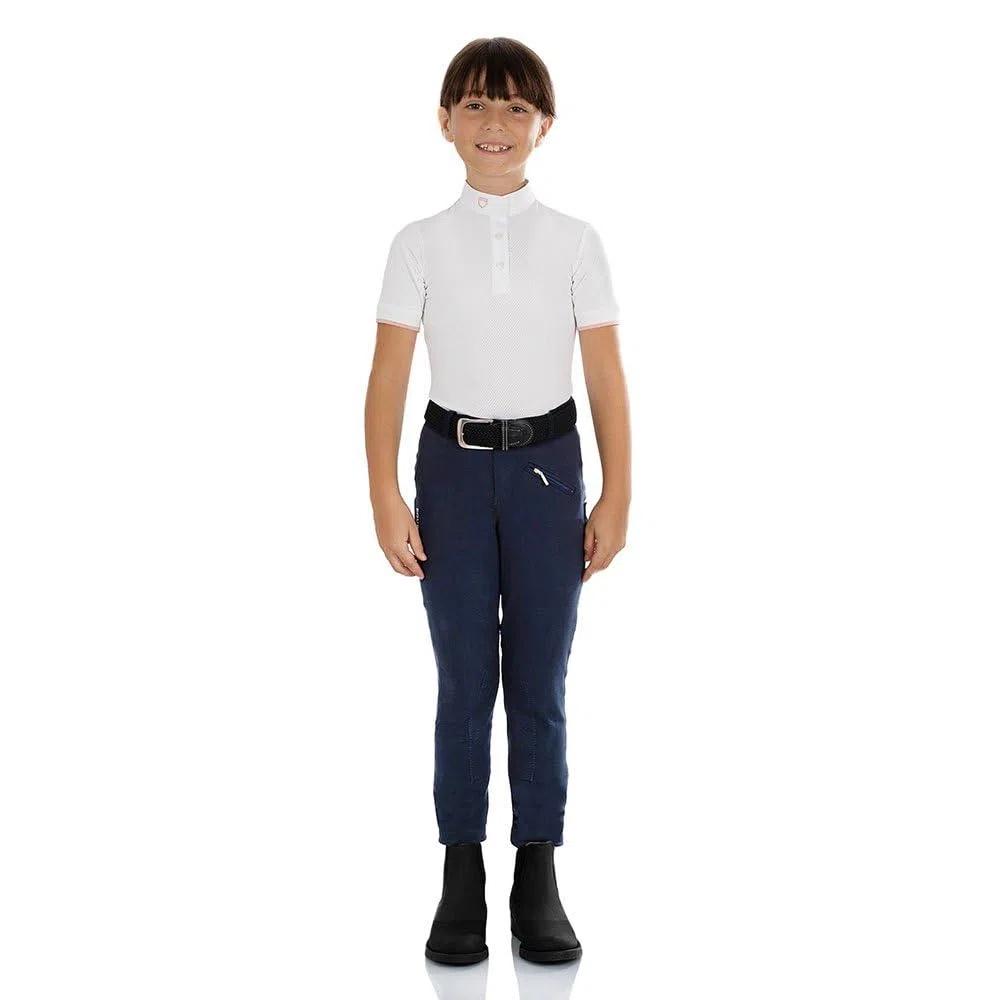 Pantaloni da Bambino Jodhpur 40, Blu Navy