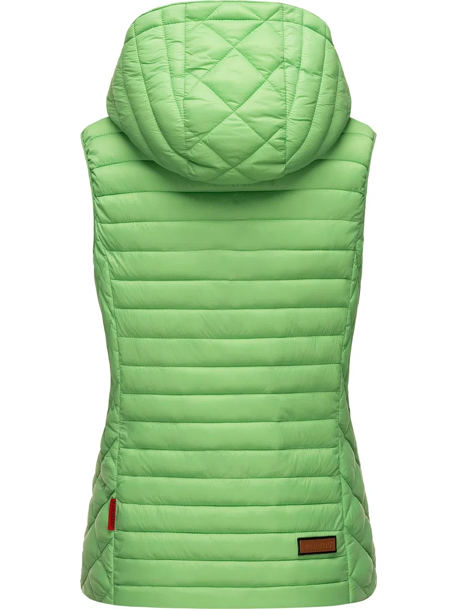 MARIKOO Giacca da donna per le mezze stagioni, con cappuccio rimovibile, taglia XS-3XL
