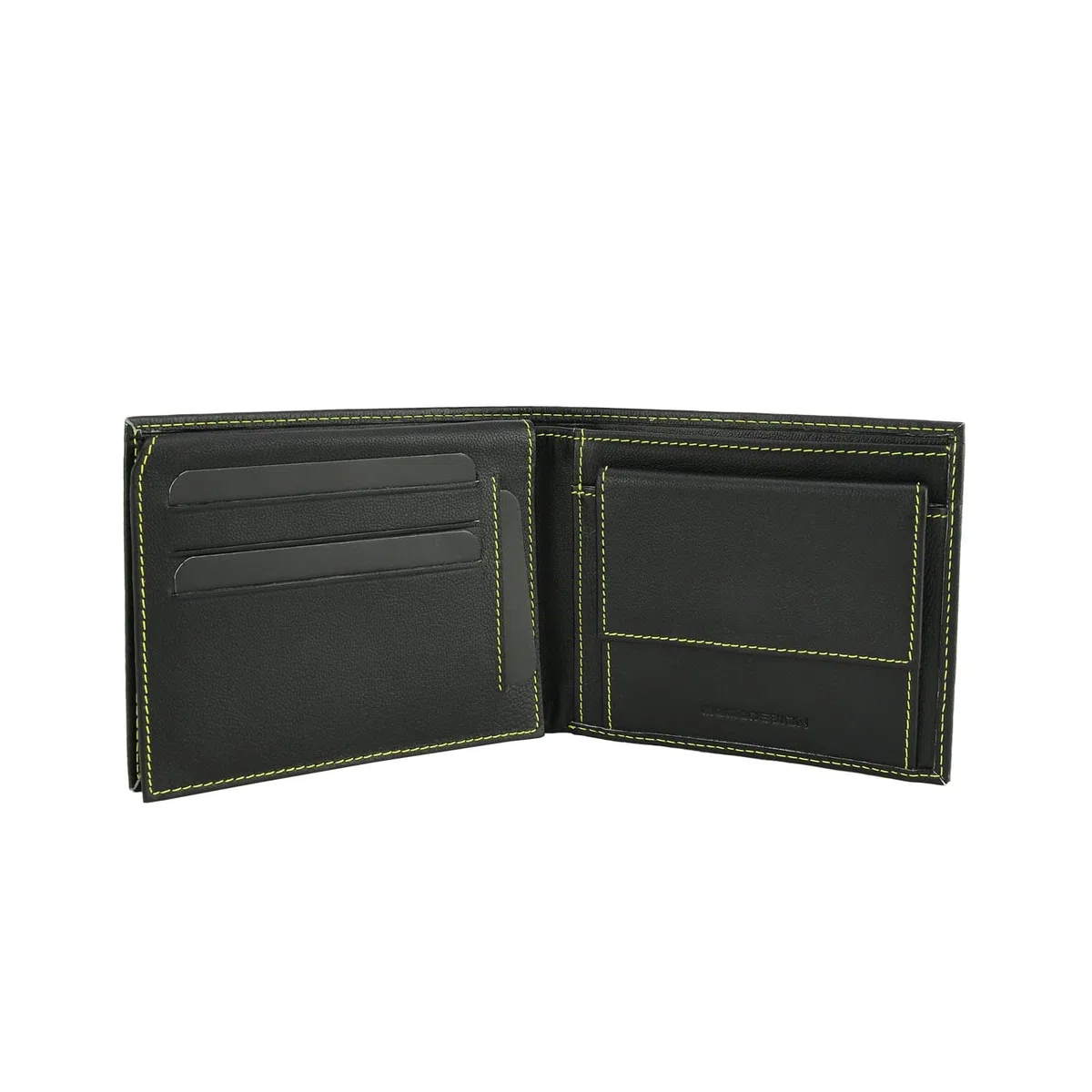 MOMO Design Portafoglio Uomo in Vera Pelle, CLASSICO, Con Protezione RFID, Scatola Regalo In Legno