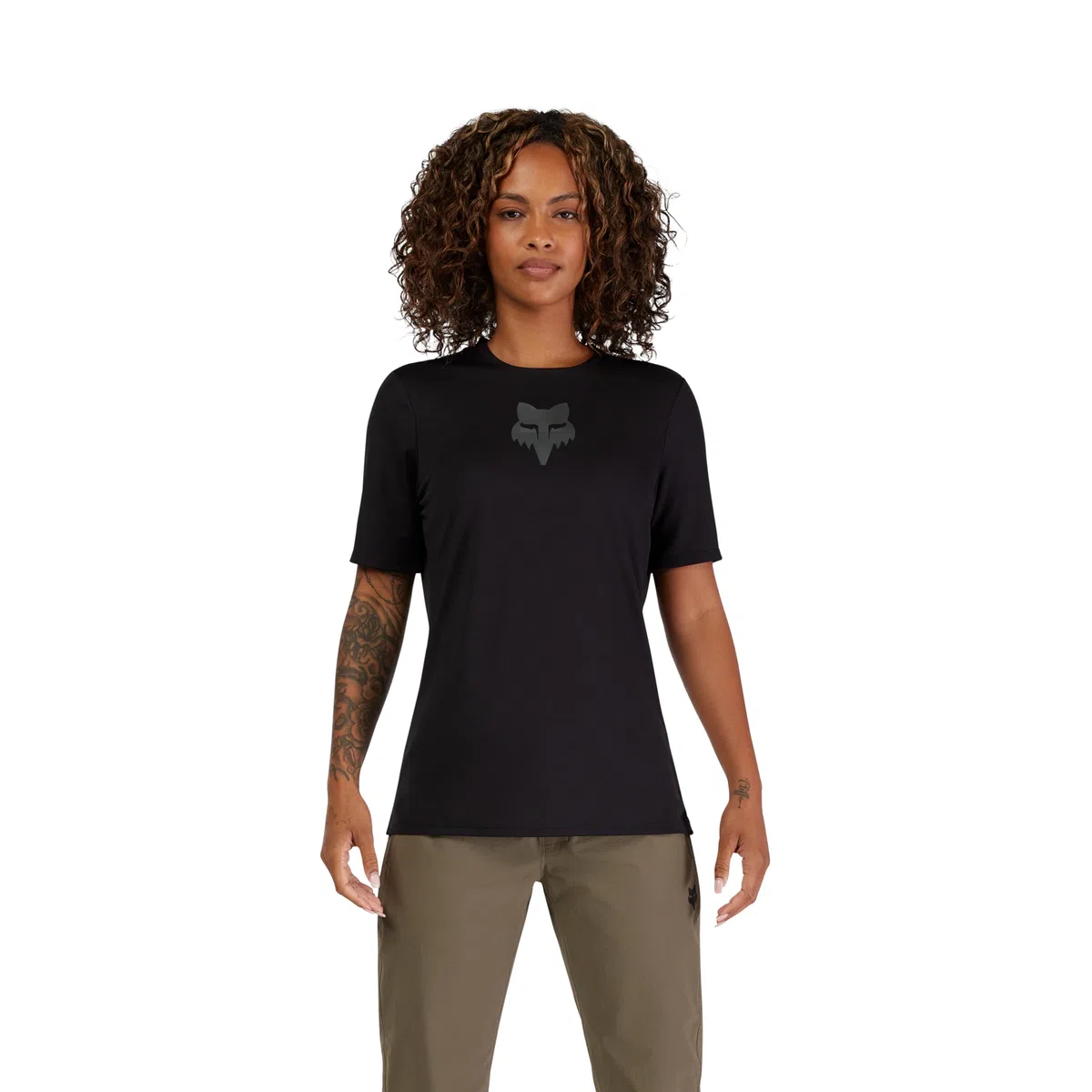 Fox Racing W Ranger SS Jersey Fox Head T-Shirt Donna