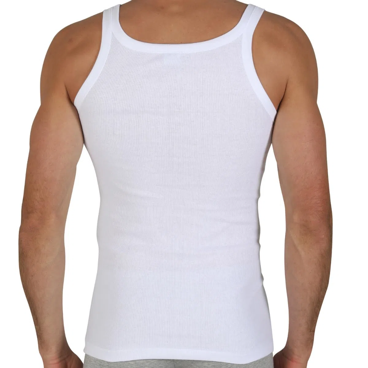Fragi Canotta Uomo in Puro Cotone, Canottiera Intima con Spallina in Tessuto Elastico Senza Cuciture Seamless, Made in Italy