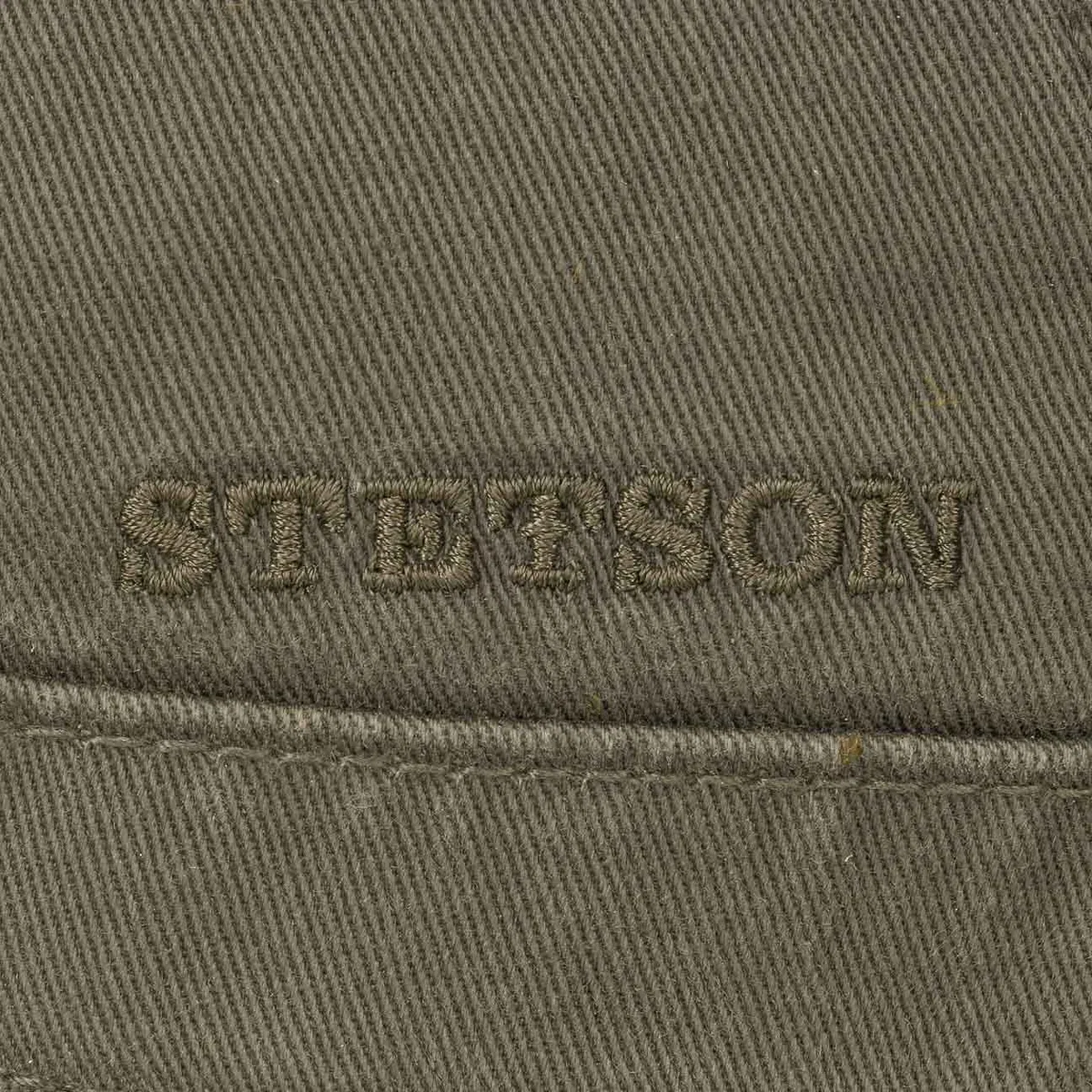 Stetson Berretto Gosper Army Donna/Uomo - Urban Military con Visiera, Chiuso nella Parte Posteriore Primavera-Estate