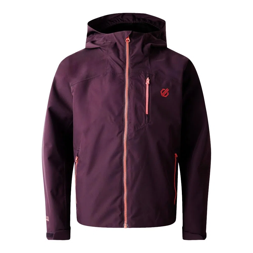 Dare 2b Ragazze Roam Giacca Impermeabile Zip