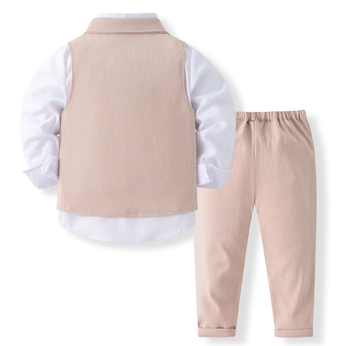 Completo Formale per Bambino Bambino Gentleman Outfit Vest Suits con Papillon Vestito Camicia Pantaloni Ragazzi Abiti da Sposa